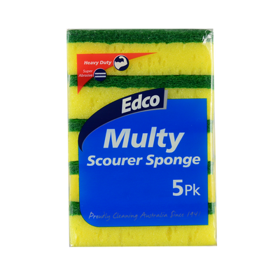 EDCO - MULTY SCOURER SPONGE - 5 PACK