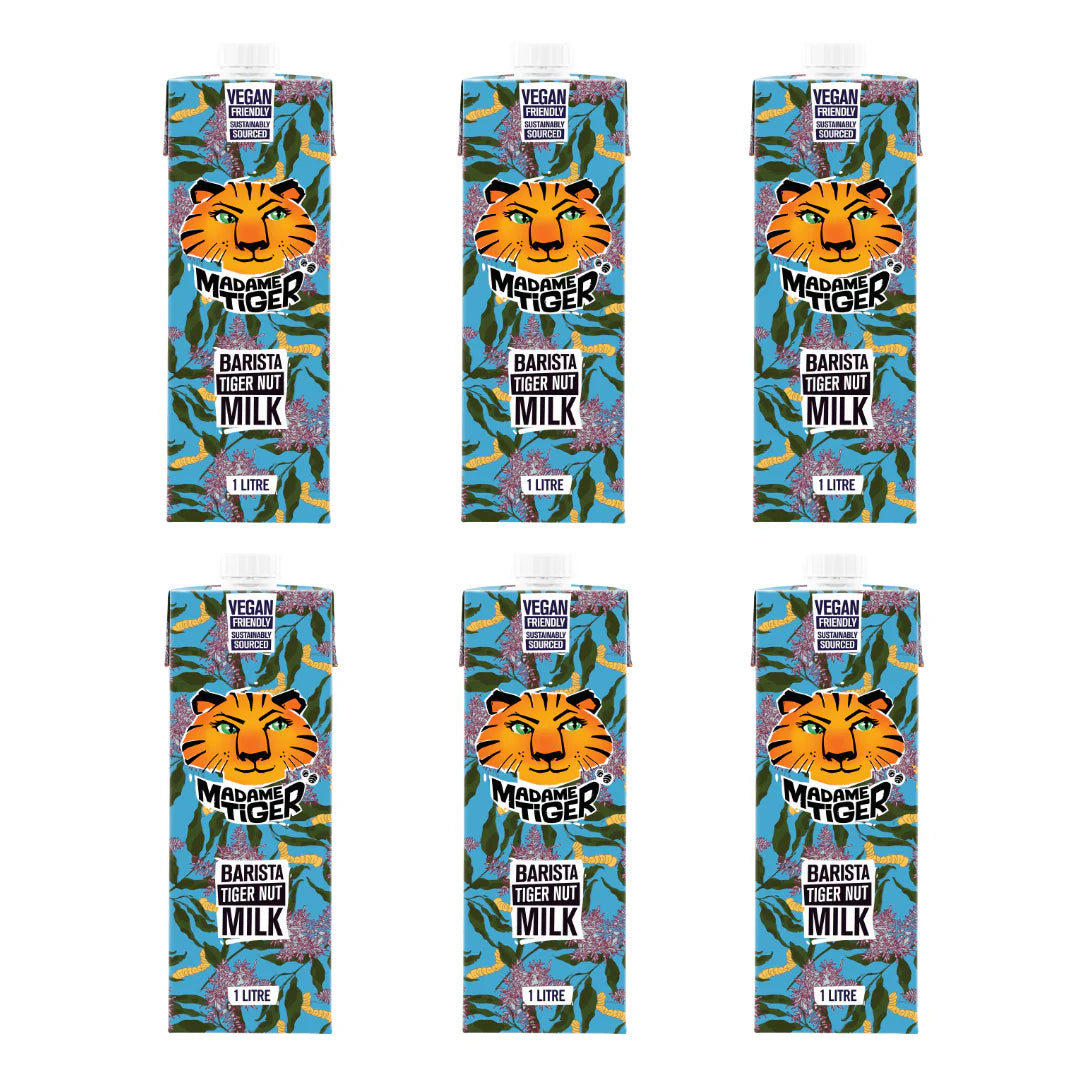 MADAME TIGER - BARISTA TIGER NUT MILK - 1 LITRE (CTN 6)