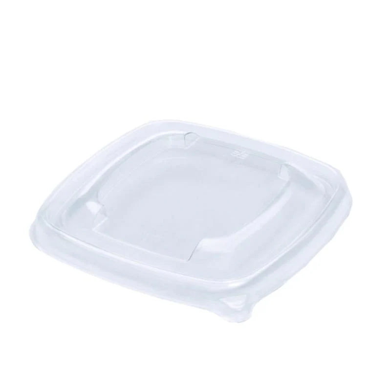 CATERING SQUARE BOWL LID - PET -SUIT 80/120OZ (CTN 50)