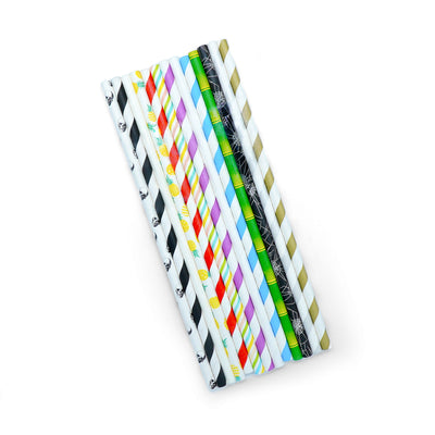 ECO STRAW - REGULAR - PAPER STRAW - 3 PLY - MIX