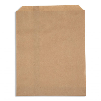 PAPER BAG - KRAFT BROWN - #4 FLAT - 270MM X 240MM