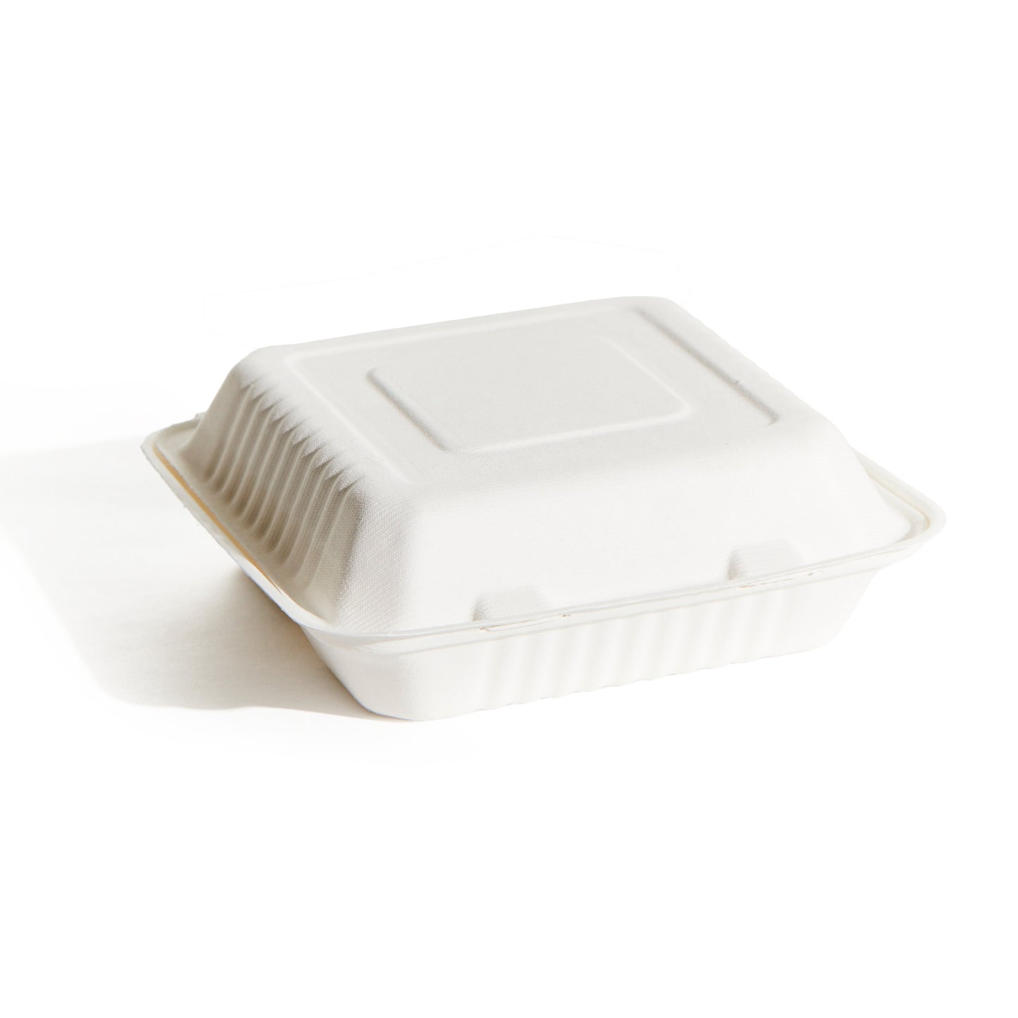DINNER BOX - 3 COMPARTMENT - SUGAR CANE