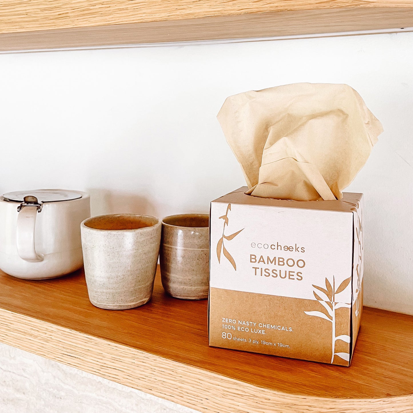 ECO CHEEKS - 100% BAMBOO - TISSUES