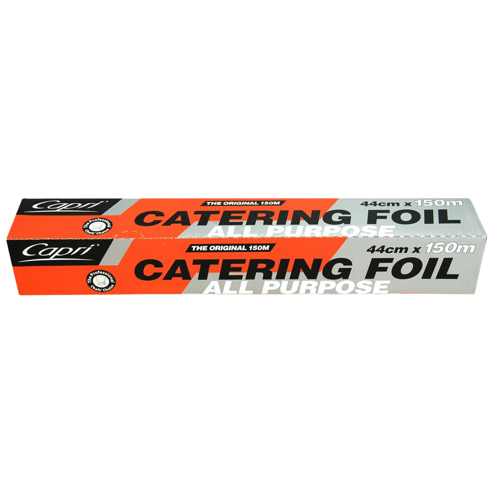 ALUMINIUM FOIL ALL PURPOSE DISPENSER SILVER 44cmx150m