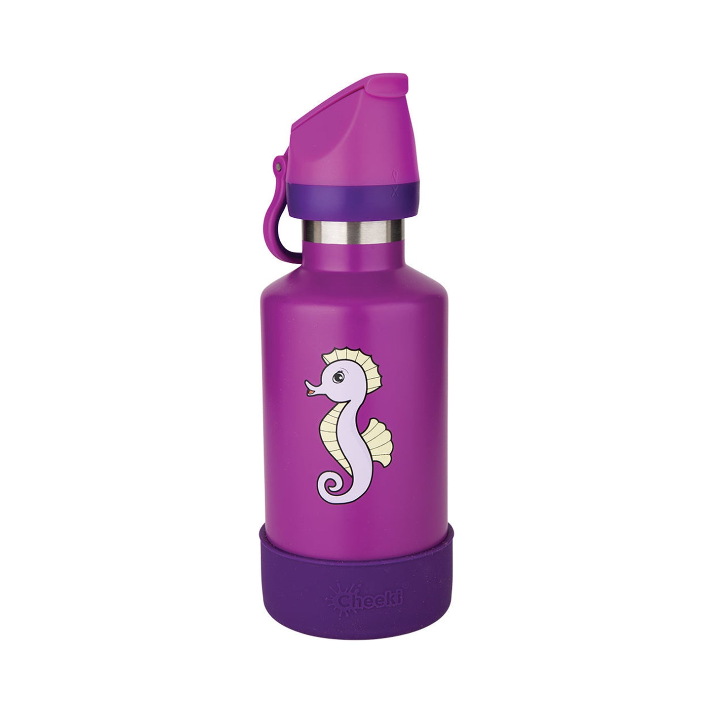 CHEEKI - INSULATED KIDS BOTTLE - SEAHORSE