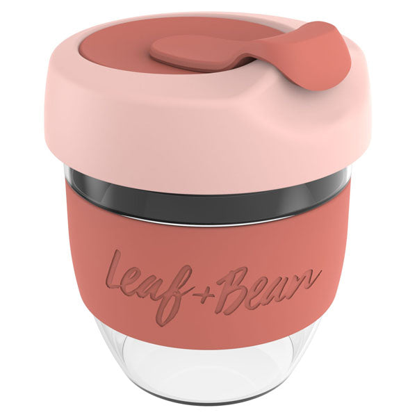 LEAF & BEAN - SORRENTO GLASS TRAVEL MUG 227ML