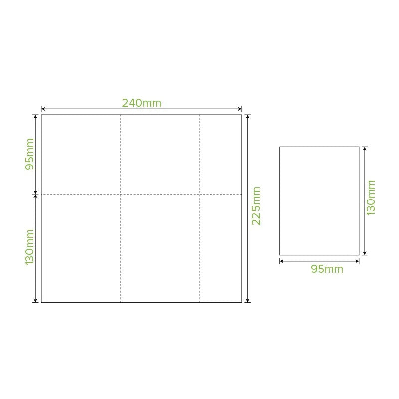 NAPKIN - DISPENSER SIZE D FOLD - RECYCLED KRAFT - 1 PLY