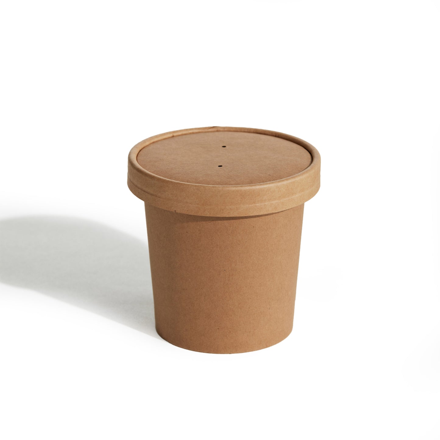 FOOD CONTAINER & LID COMBO - KRAFT - 12OZ