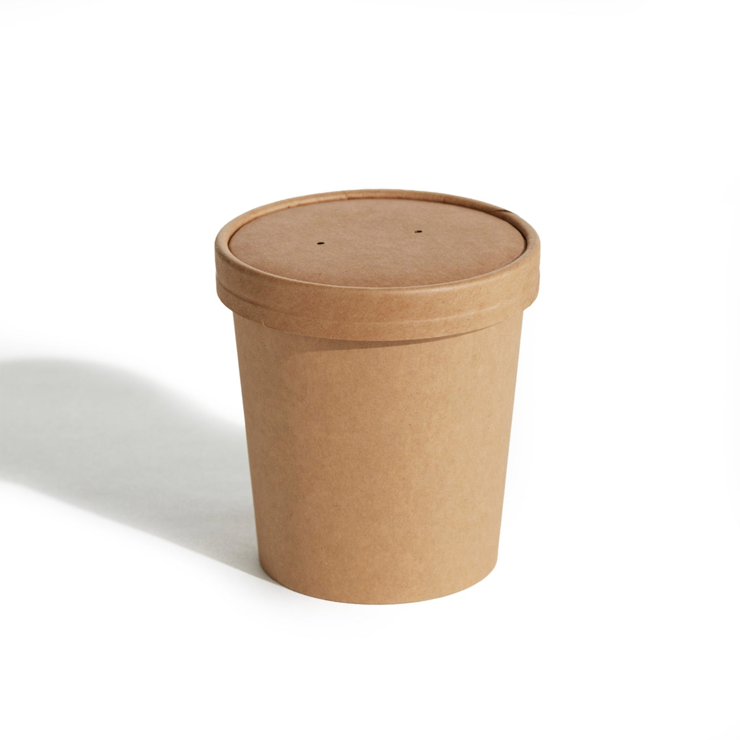 FOOD CONTAINER & LID COMBO - KRAFT - 16OZ