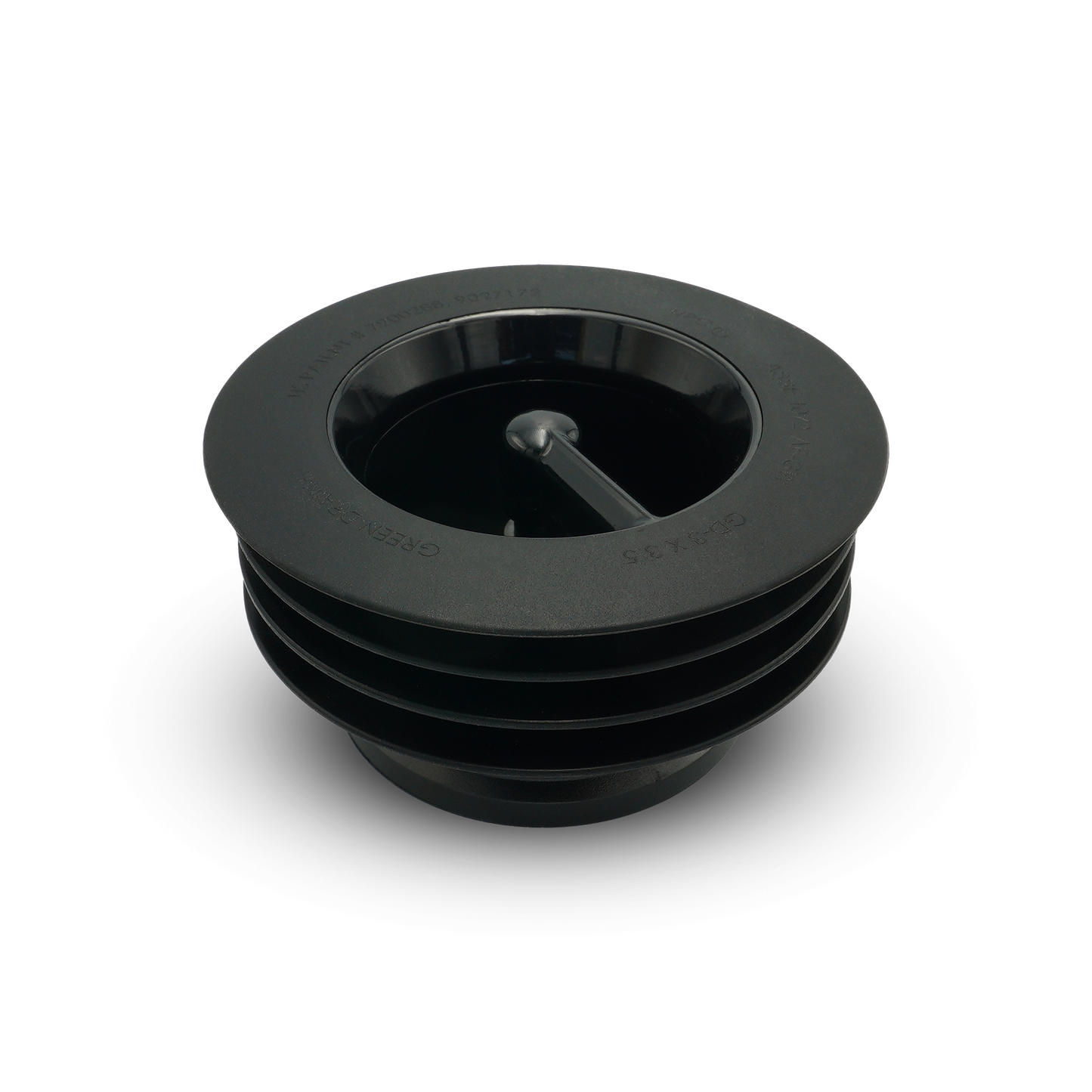 GREEN DRAIN - WATERLESS HYBRID TRAP SEAL - 3-3.5″ (80-90MM)