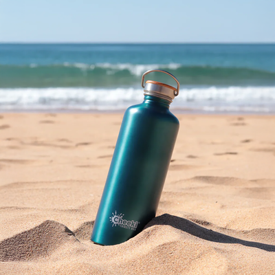 CHEEKI - STAINLESS STEEL THIRSTY MAX BOTTLE - TEAL - 1.6L