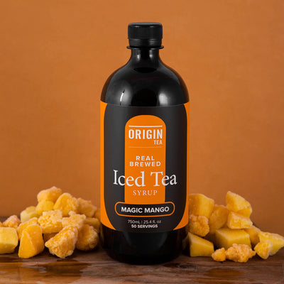 ORIGIN TEA - ICED TEA SYRUP - 750ML - MAGIC MANGO