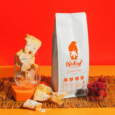 NAKED SYRUPS - SPICED CHAI LATTE POWDER - 1 KG