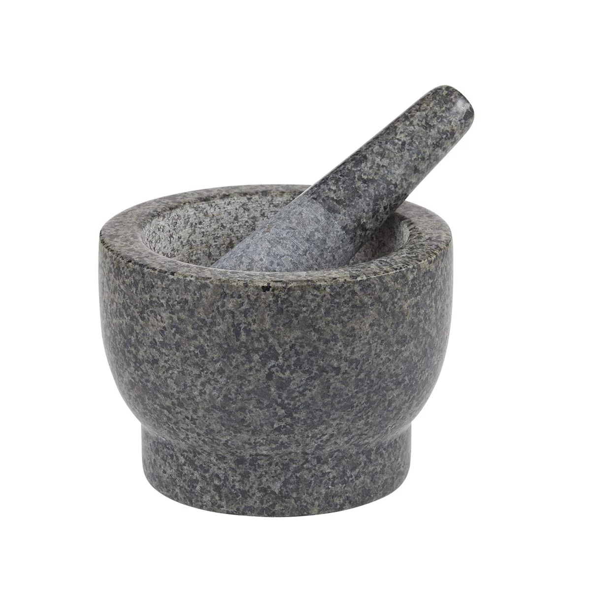 TRADITIONAL GRANITE MORTAR & PESTLE - LARGE