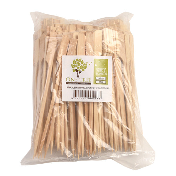ONE TREE - PADDLE SKEWER - 150MM - BAMBOO