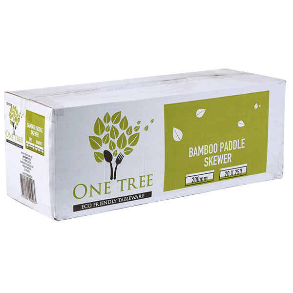 ONE TREE - PADDLE SKEWER - 200MM - BAMBOO