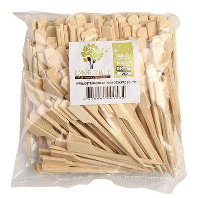 ONE TREE - PADDLE SKEWER - 90MM - BAMBOO