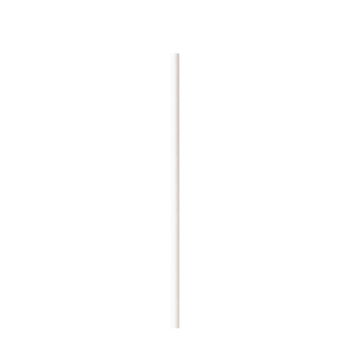 ECO STRAW - 4 PLY REGULAR - PAPER STRAW - WHITE - BULK BOX