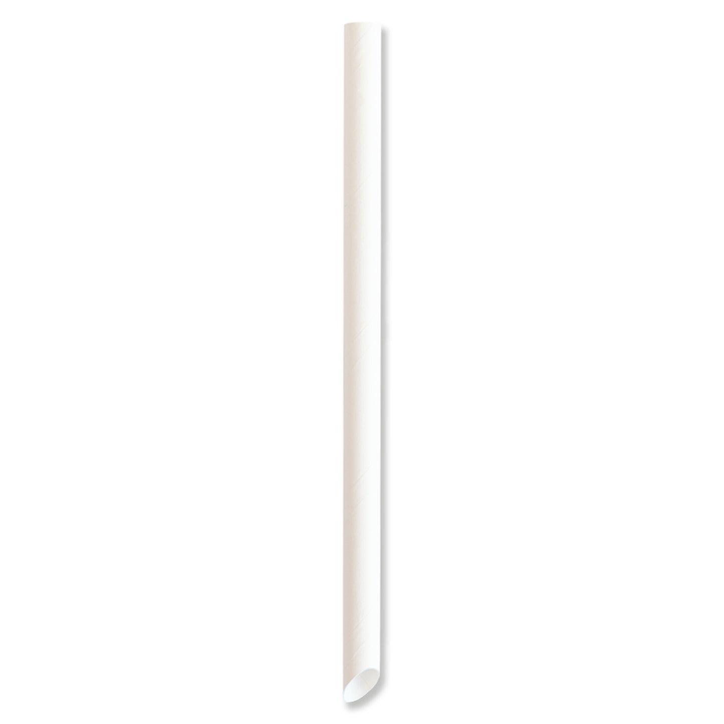 STRONG STRAWS - 5 PLY BUBBLE TEA PAPER STRAW - WHITE