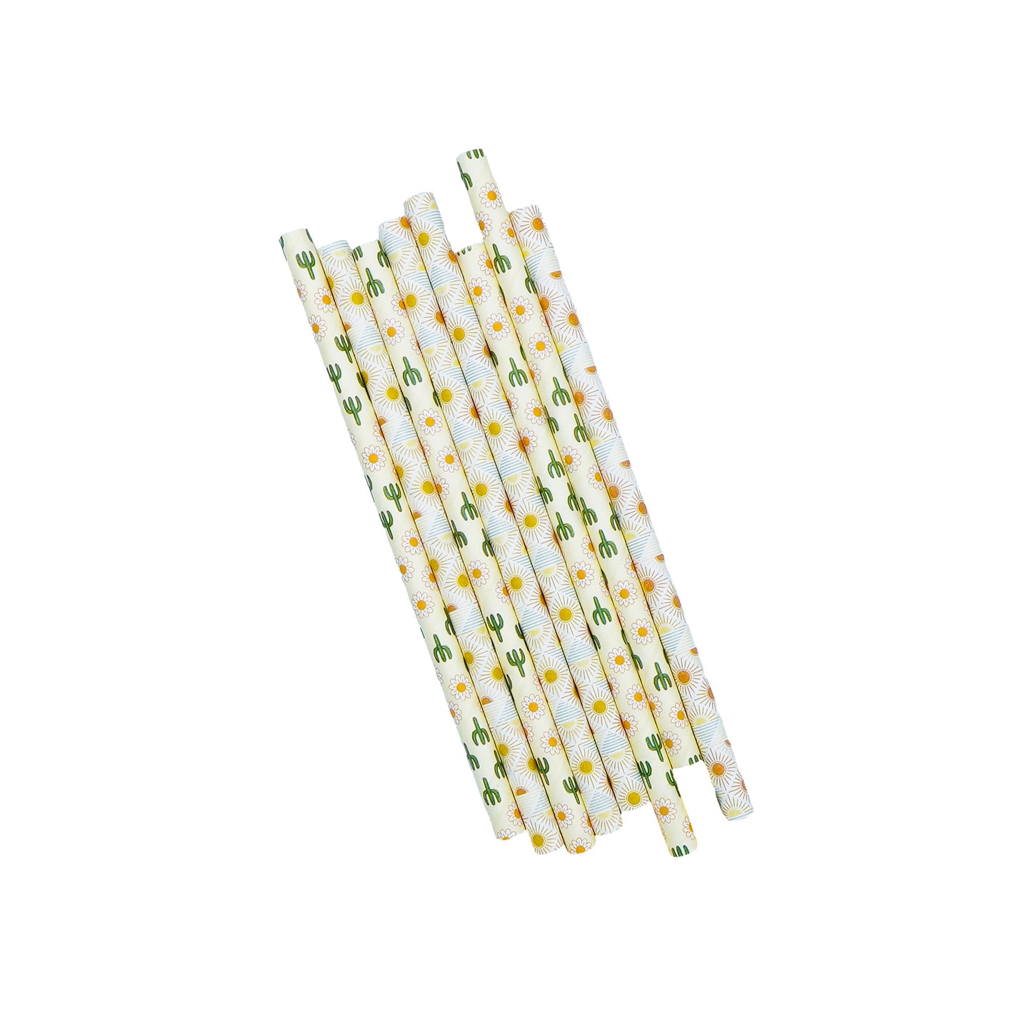 STRONG STRAWS - 5 PLY COCKTAIL PAPER STRAW - OASIS MIX