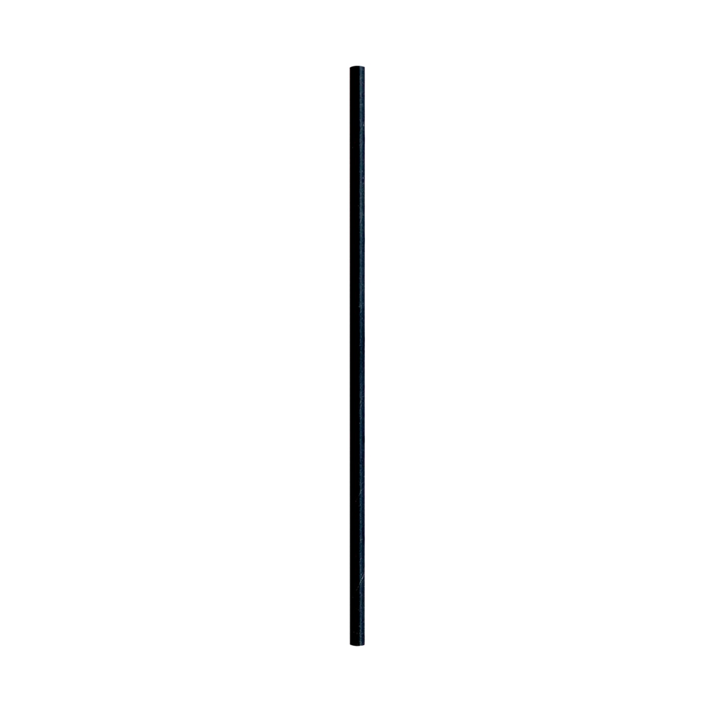 STRONG STRAWS - 5 PLY JUMBO PAPER STRAW - BLACK