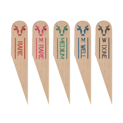 ONE TREE - STEAK MARKER - PADDLE - MEDIUM WELL