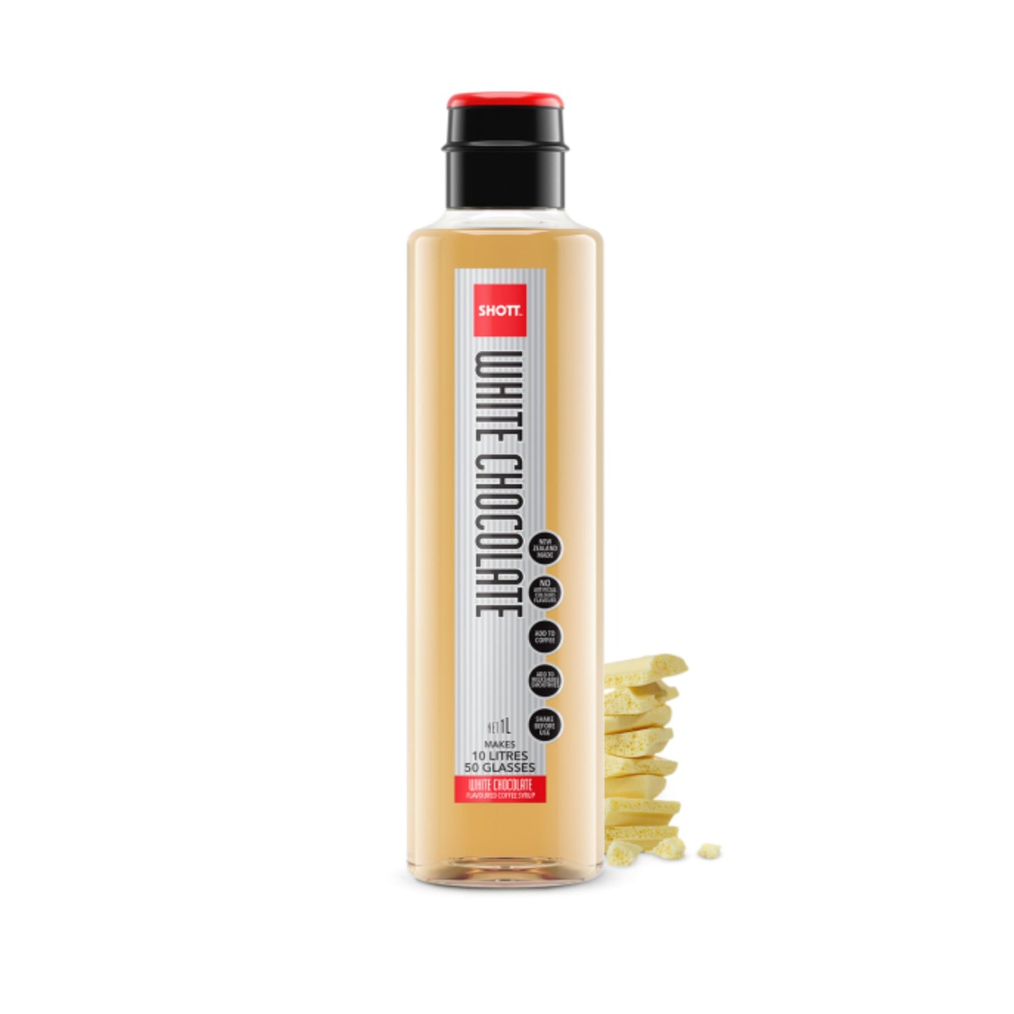 SHOTT - COFFEE SYRUP - WHITE CHOCOLATE - 1L