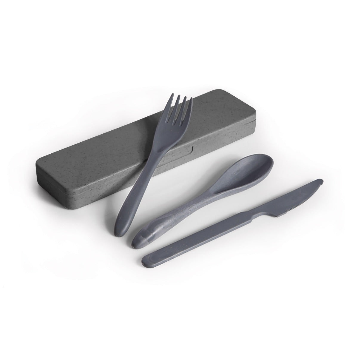 FOR THE EARTH - WHEAT STRAW CUTLERY SET - ASSORTED COLOURS