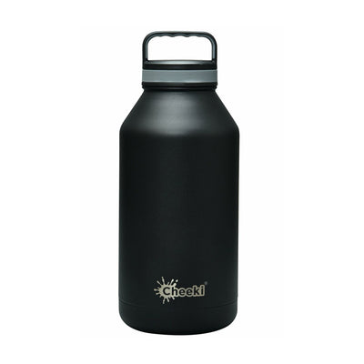CHEEKI - INSULATED CHILLER BOTTLE BLACK - 1.9L