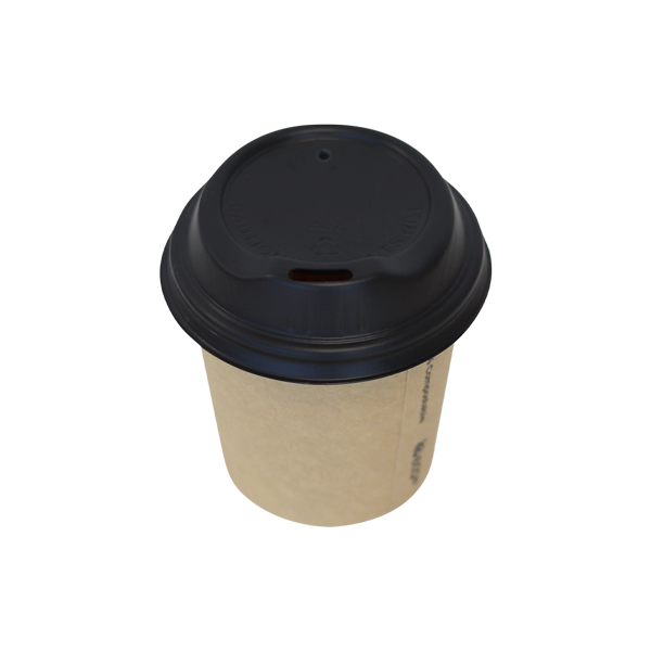 CUP - SINGLE WALLED - PLA - KRAFT - 4oz / 120ml - 62mm Ø - CARTON (20X50)