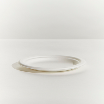 SUGAR CANE - ROUND PLATE - 7 INCH