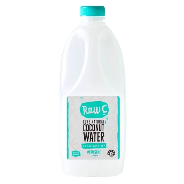 RAW C - COCONUT WATER STRAIGHT UP - 2 LITRE (CTN 4)