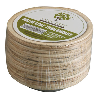 ONE TREE - PALM LEAF - ROUND BOWLS - 120MM