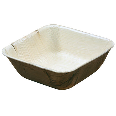 ONE TREE - PALM LEAF - SQUARE BOWLS - 130MM