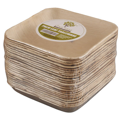 ONE TREE - PALM LEAF - SQUARE BOWLS - 180MM