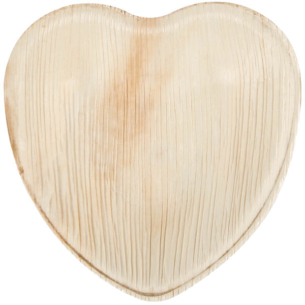 ONE TREE - PALM LEAF - HEART PLATE