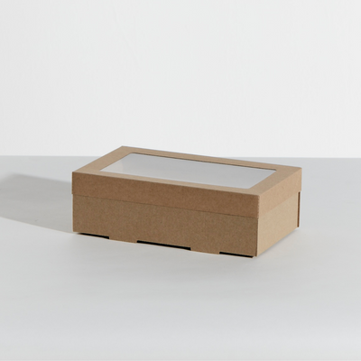 CATERING TRAY & LID 1 - 225 X 153 X 80MM (SOLD SEPARATELY)