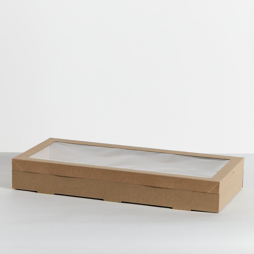CATERING TRAY & LID 3 - 558 X 252 X 80MM (SOLD SEPARATELY)