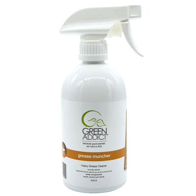 GREEN ADDICT - GREASE MUNCHER - NATURAL OVEN AND GRILL DEGREASER