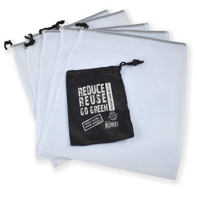 GO GREEN - REUSABLE PRODUCE BAGS