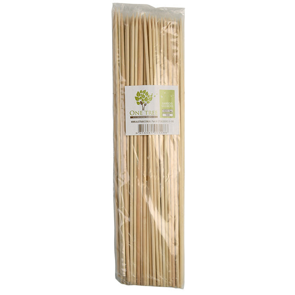 ONE TREE - STRAIGHT SKEWER - BAMBOO - LARGER DIAMETER