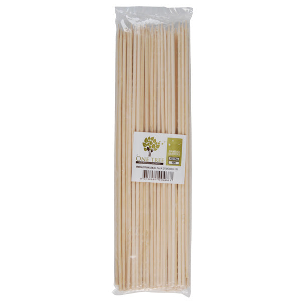 ONE TREE - STRAIGHT SKEWER - BAMBOO - LARGER DIAMETER