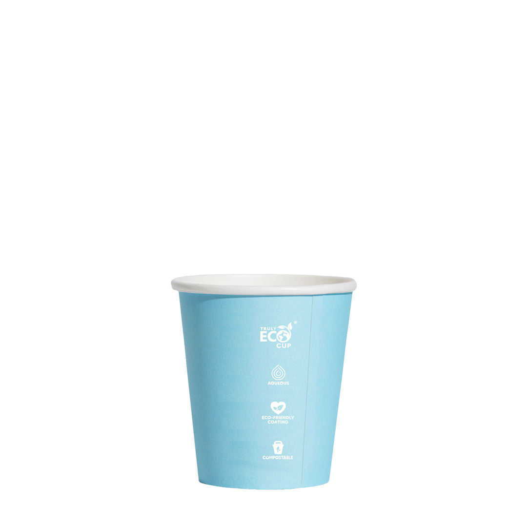 CUP - SINGLE WALLED - AQUEOUS - PASTEL - 4oz / 120ml - 62mm Ø
