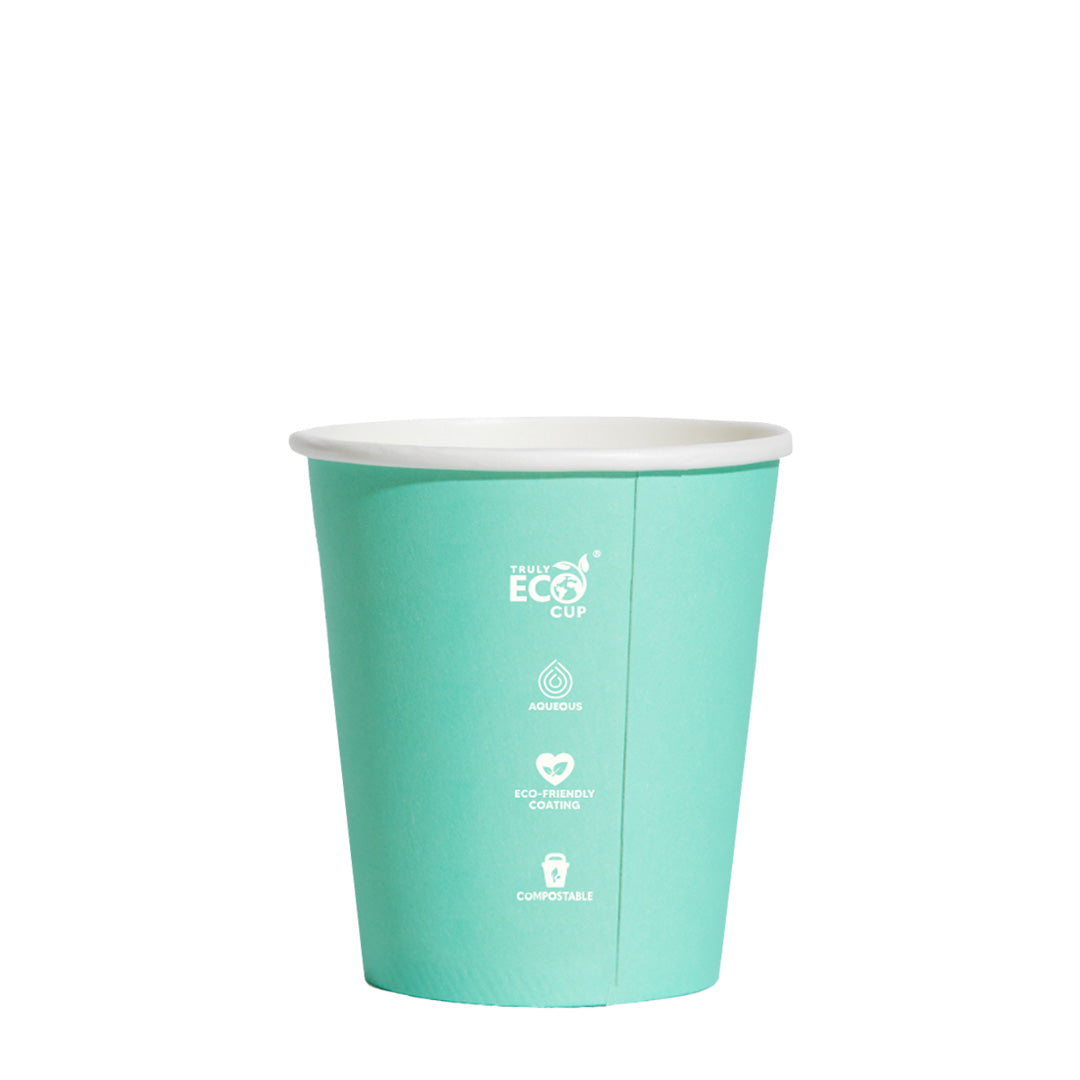 CUP - SINGLE WALLED - AQUEOUS - PASTEL - 6oz / 180ml - 80mm Ø