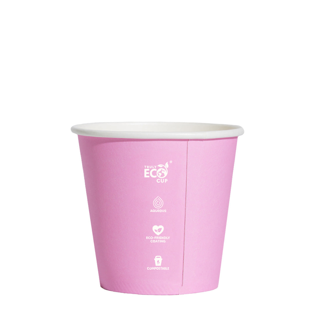 CUP - SINGLE WALLED - AQUEOUS - PASTEL - 8oz / 240ml - 90mm Ø