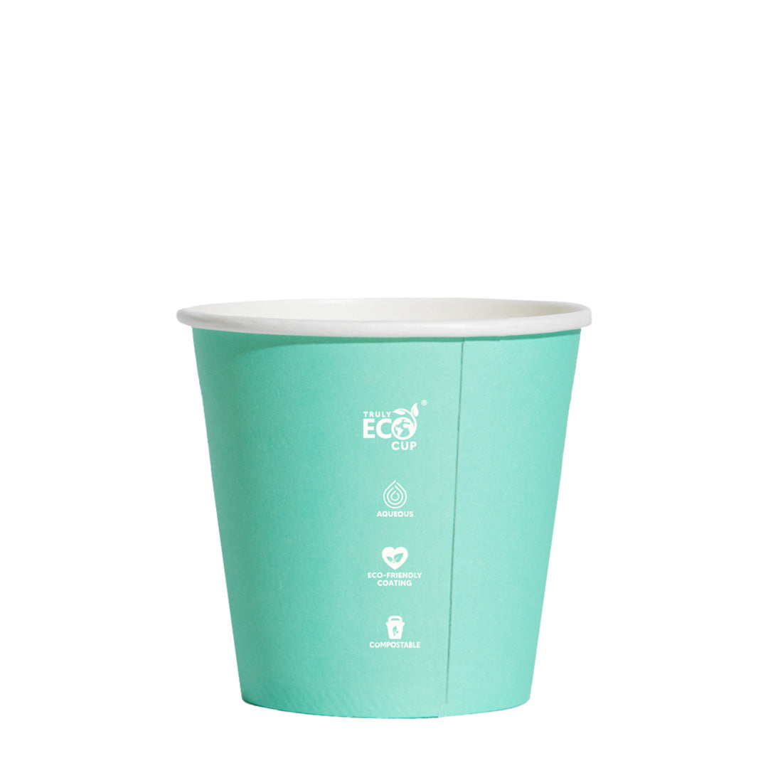 CUP - SINGLE WALLED - AQUEOUS - PASTEL - 8oz / 240ml - 90mm Ø
