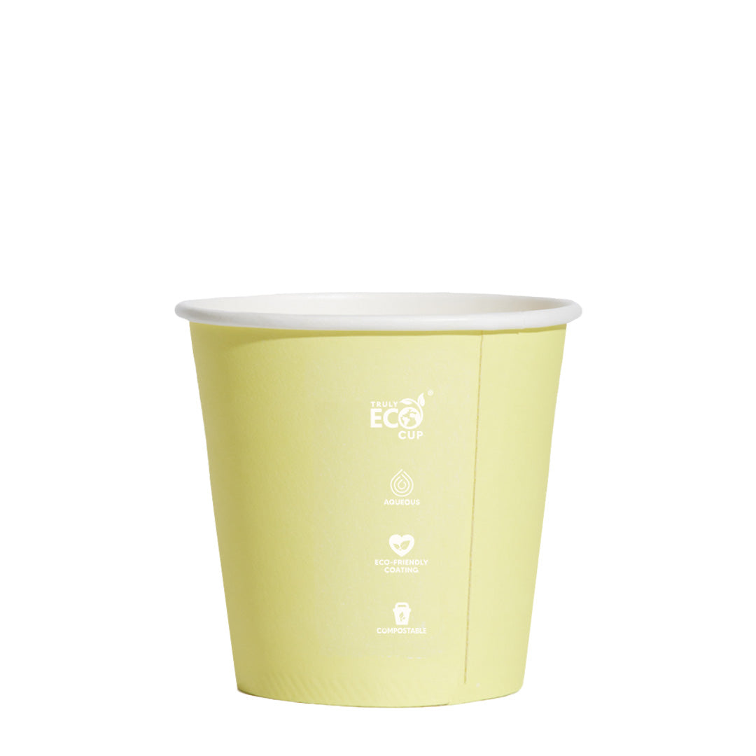 CUP - SINGLE WALLED - AQUEOUS - PASTEL - 8oz / 240ml - 90mm Ø
