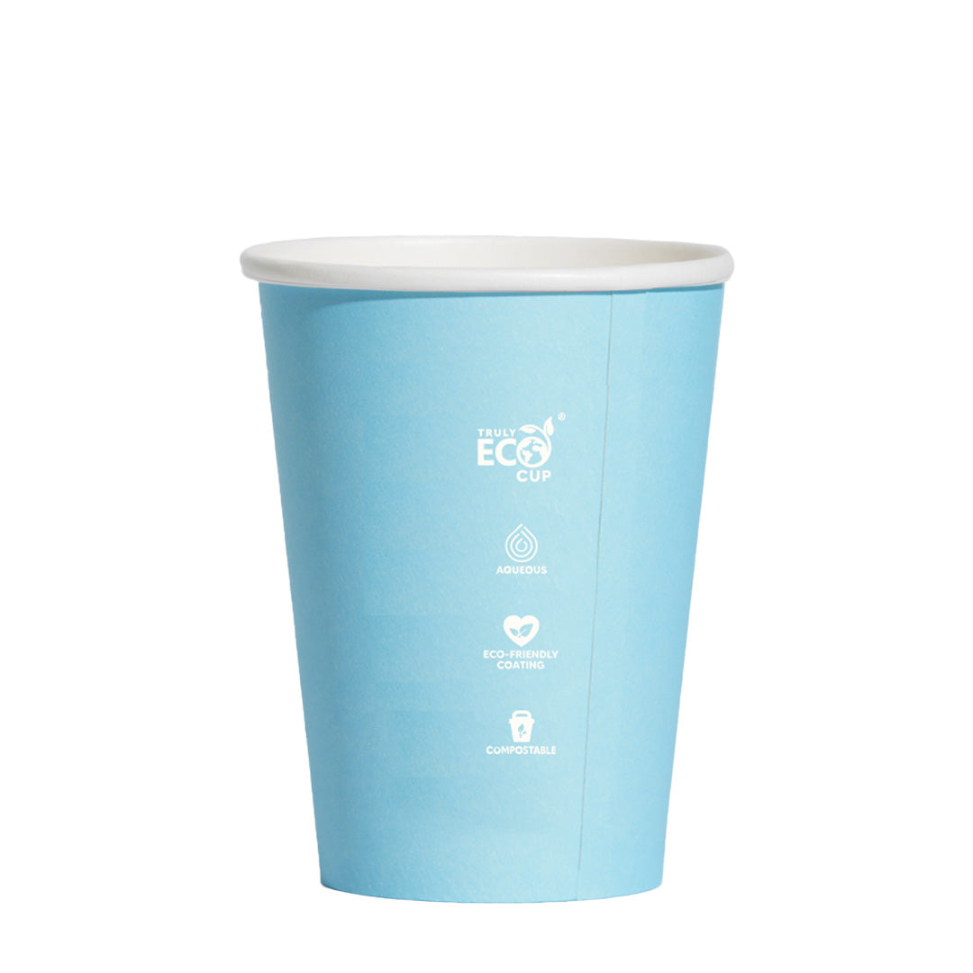 CUP - SINGLE WALLED - AQUEOUS - PASTEL - 12oz / 360ml - 90mm Ø
