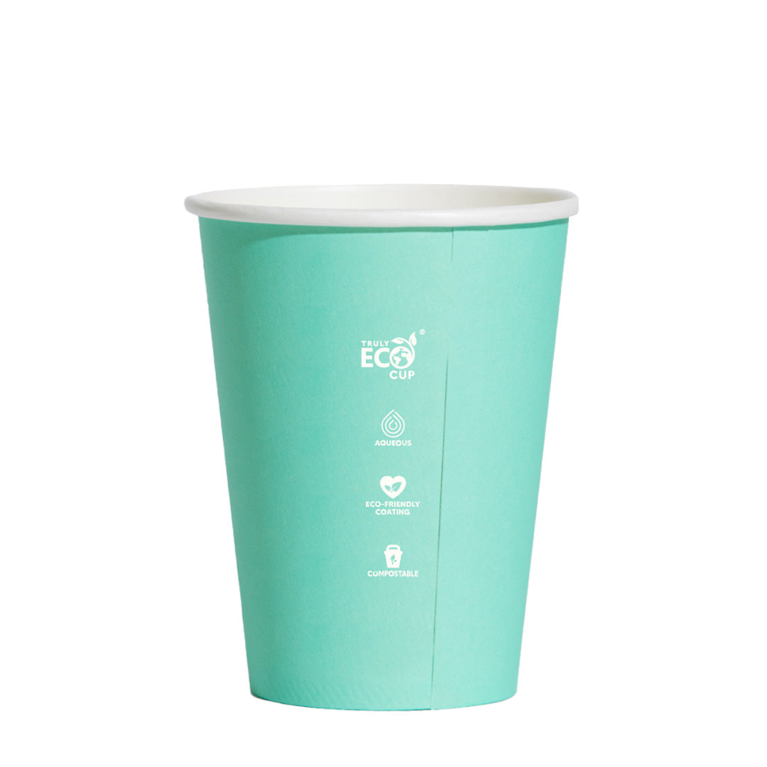 CUP - SINGLE WALLED - AQUEOUS - PASTEL - 12oz / 360ml - 90mm Ø