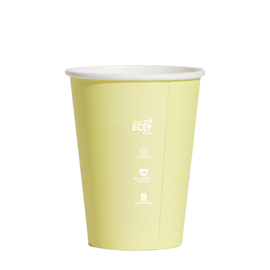 CUP - SINGLE WALLED - AQUEOUS - PASTEL - 12oz / 360ml - 90mm Ø
